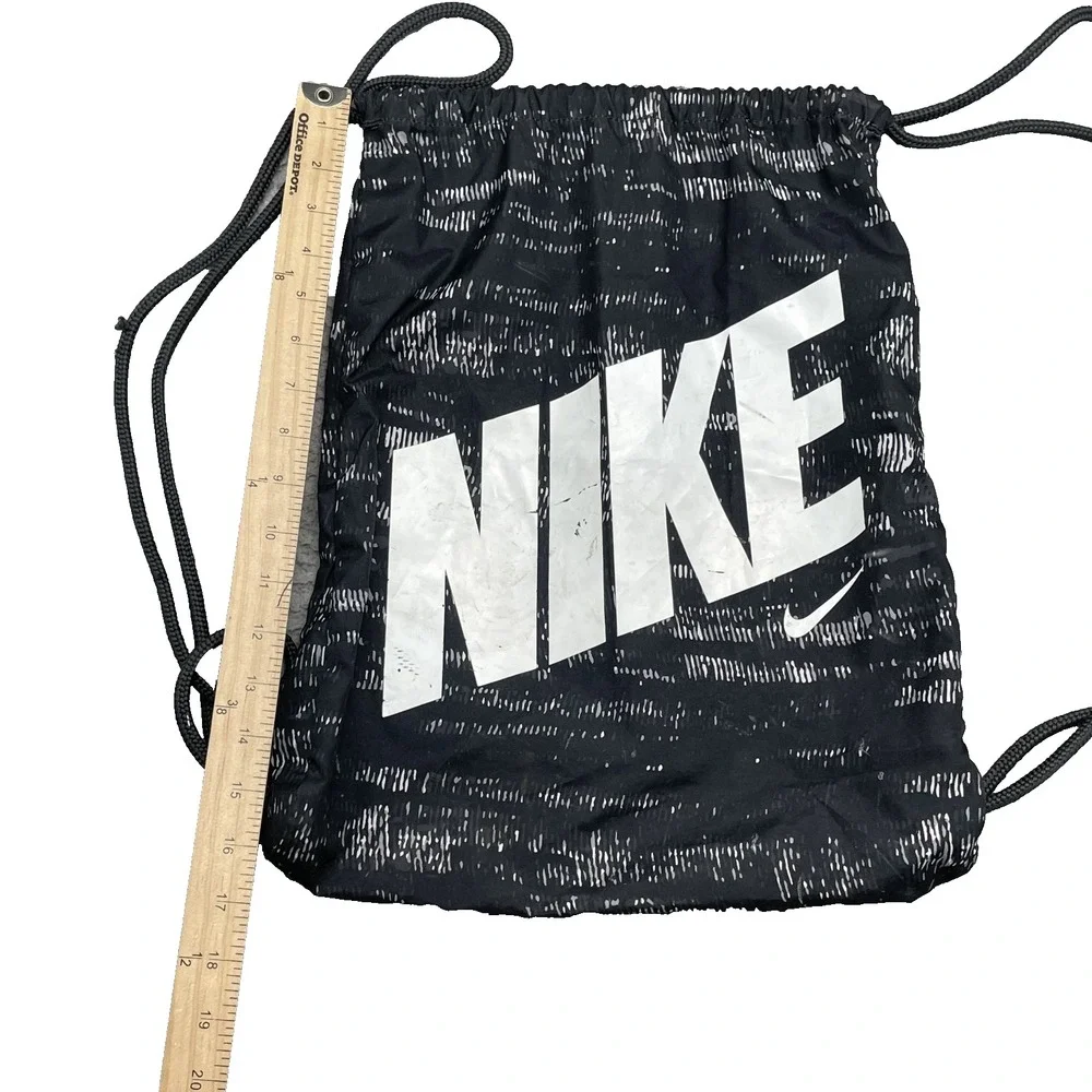 Nike Under Armour lot of 2 Backpack Gym Bag Drawstring Hiking‎ Camping Travel